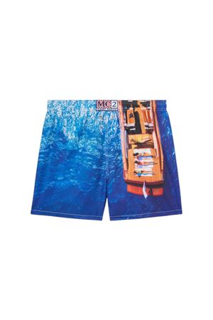 Gustavia Placed Print Classic Swim MC2 SAINT BARTH | Costume | GUS000908217L